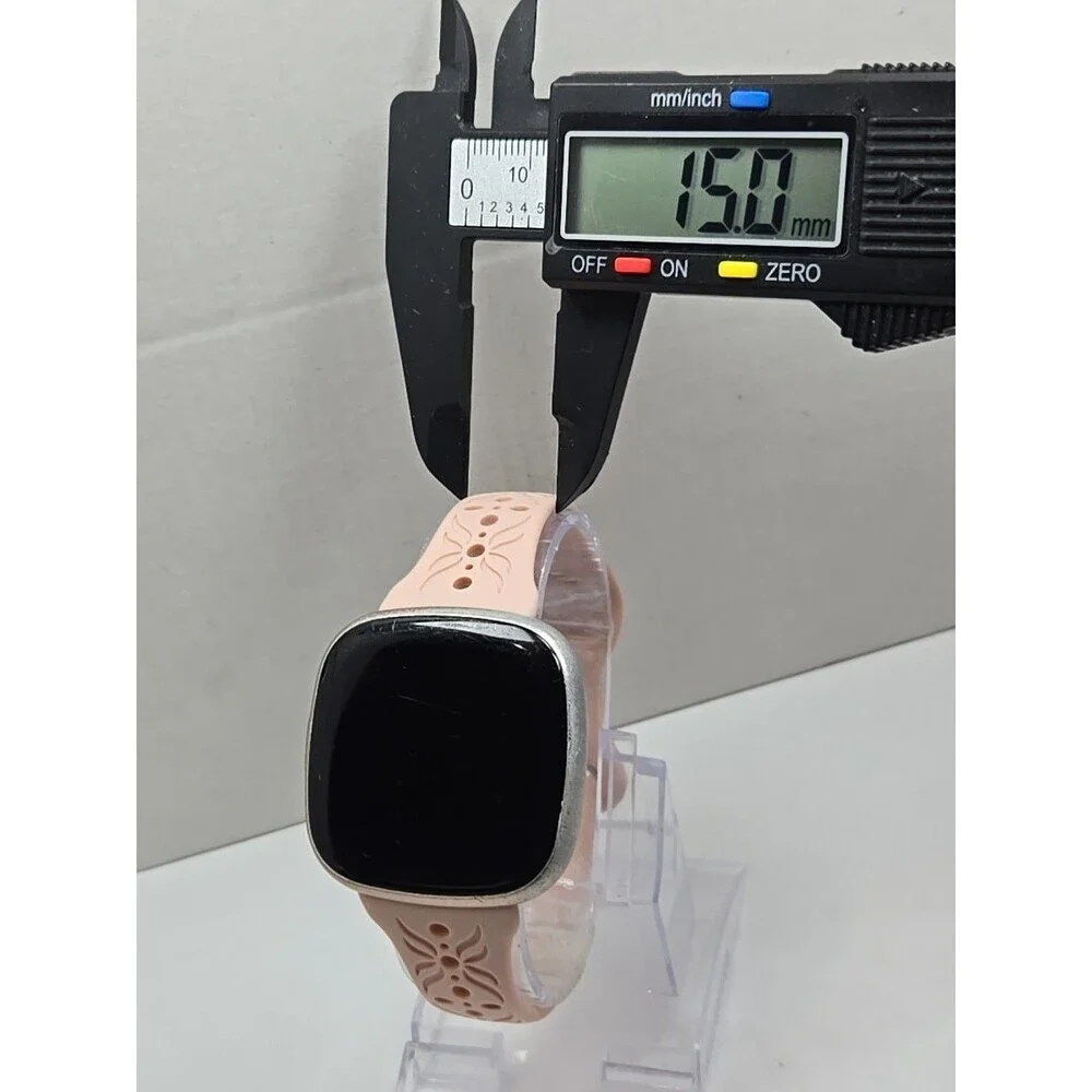 Fitbit Versa 4 GPS Smartwatch Charger Heart Rate Sleep Tracker Google Wallet NFC